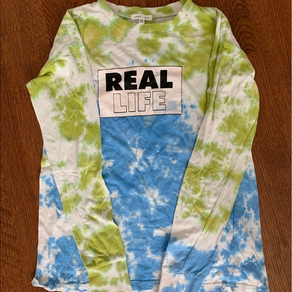 Urban outfitters long sleeve Tie dye shirt